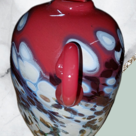 Hand-blown glass jug - Picture 6 of 9